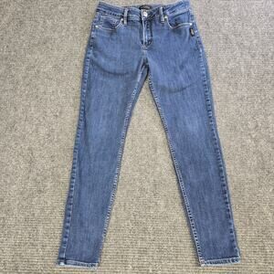 Silver Jeans Co Avery Skinny Jeans Womens 30x29 Blue Medium Wash Stretch Denim
